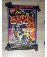 Robotix The Metal Crunching Toy VHS Release Poster 1986 Robots Destruct ... - $470.41 MXN