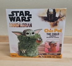 NEW Chia Pet THE CHILD MANDALORIAN Decorative Planter Star Wars - $12.57
