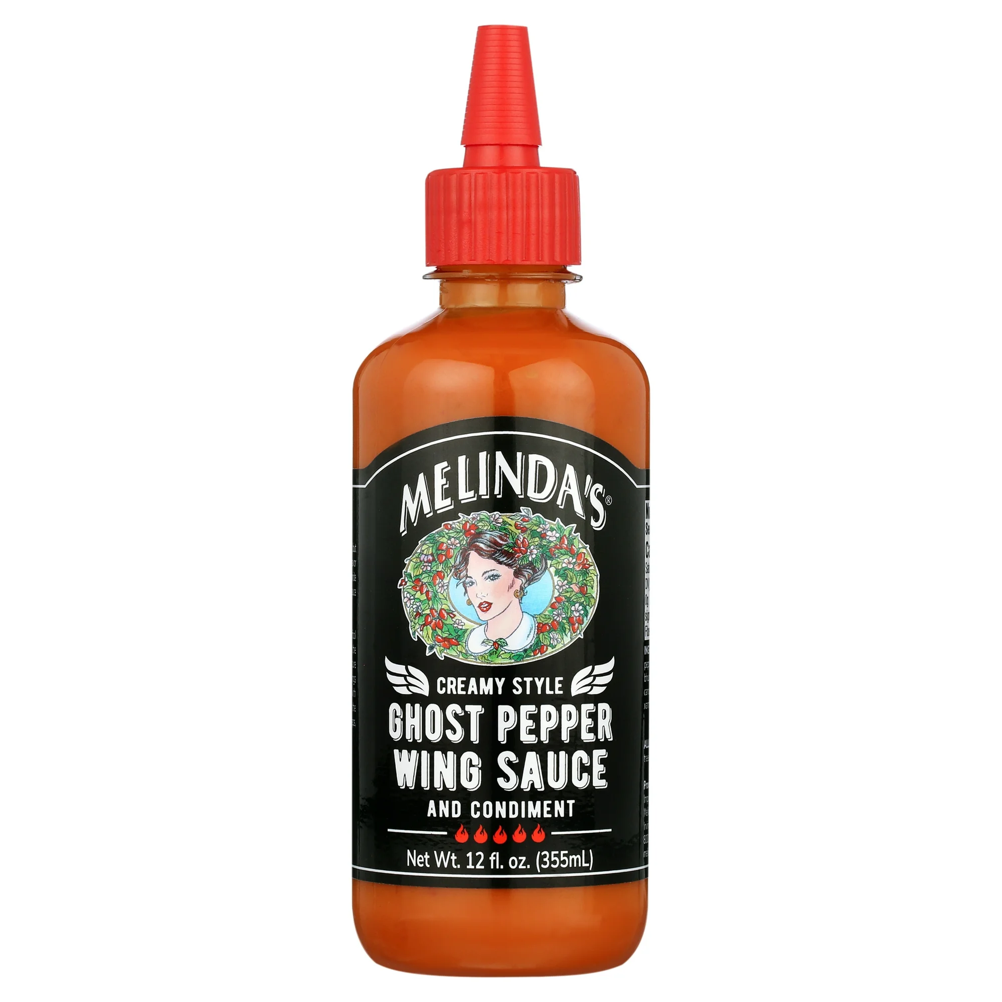 Melinda's Ghost Pepper Wing Sauce, 12 Oz, Pak Of 2  - $12.75