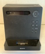 Sony CMT-LX20i CD/AM/FM Micro System with iPod Dock/MP3 Playback NO REMOTE - £36.05 GBP