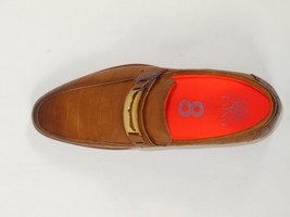 Men's TAYNO Shoes The Caprio C TAYNO Crocodile Print Bit Loafer Cognac image 6