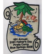 Scouts Canada Patch 219th Fathers Day Pirate Camp Blue Springs 2008 - £7.76 GBP