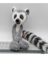 Gund Toothpick Lemur Plush Gray White Black Stuffed Animal Toy Kids 6054278 - $16.99