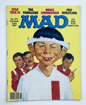 Mad Magazine June 1987 No. 271 Star Trek IV &amp; The Equalizer 6.0 FN Fine No Label - £15.14 GBP