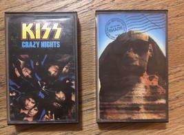 KISS Cassette Lot &#39;Crazy Nights&#39; &amp; &#39;Hot In The Shade&#39; - $30.68