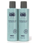 2 Count Gillette 6.7 Oz Planet Kind Cucumber &amp; Vitamin E Refreshing Face... - $333.55 MXN