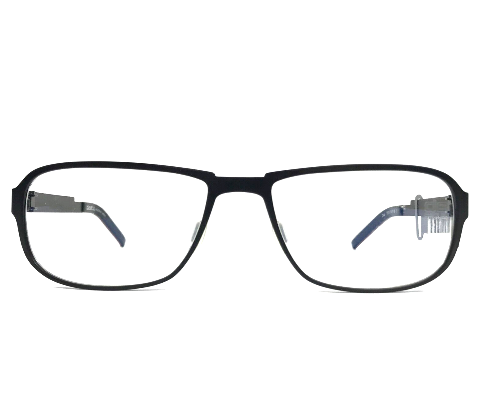 Stijl Brille Rahmen Dirk 1003 Mattschwarz Rechteckig Kompletter Rand 54-... - $148.48