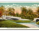 Bridge and Culvert Forest Park St Louis Missouri UNP WB Postcard N24 - £1.54 GBP