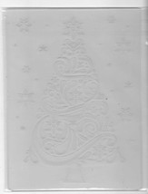Christmas Tree Embossing Folder. App 10.5x15cm. Cardmaking Scrapbooking ... - $6.31