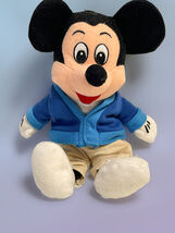 Disney Store Cast Member Exclusive Mickey Mouse Mini Bean Bag Plush 9in - $29.98