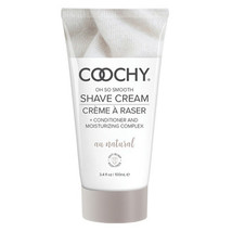 Coochy Shave Cream Au Natural 3.4 fl.oz - £15.64 GBP