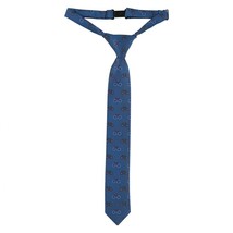 PAUL SMITH Junior Krawatte Gedruckt Blau Größe 2A/4A 5I99502 - £41.18 GBP