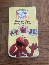 Sesame Street Elmo Has Two Hands Eats And Feet VHS - £14.72 GBP