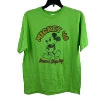 Junk Food Green Mickey Record Shop Day Tee New Large - $24.11