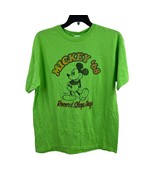 Junk Food Green Mickey Record Shop Day Tee New Large - £19.24 GBP