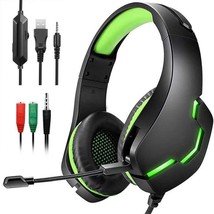 D professional gaming headphone 3 5mm wired ps4 game headset stereo computer bass gamer thumb200