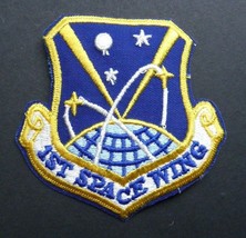 Usaf Air Force Space Wing Shield Embroidered Patch 3.5 Inches - £4.21 GBP