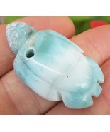 ORIGINAL blue larimar  handcarved TURTLE Gemstone pendant 15 grams jab-69 - €24,23 EUR ORIGINAL blue larimar  handcarved TURTLE Gemstone pendant 15 grams jab-69 - €24,23 EUR