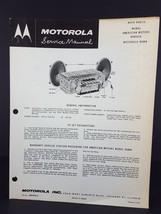 Motorola 1949 Nash Auto Radio Service Manual Model NH9 - $6.93