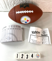 NFL Pittsburgh Steelers Hasbro Yahtzee Travel Edition Game NO BOX - $9.89