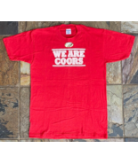 Vtg-WE ARE COORS Employee T-Shirt Red-L 42-44 -Sportswear-Single Stitch ... - $64.00 CAD