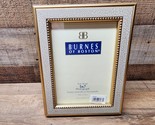 Burnes Of Boston 5&quot; x 7&quot; Rectangle Photo Frame - Gold - BRAND NEW, Just ... - £15.10 GBP