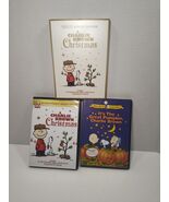 Peanuts DVD Lot Charlie Brown Christmas Deluxe w/ Slipcover + Great Pumpkin - $16.82