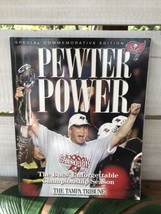 Tampa Tribune Super Bowl Champions 2002 Tampa Bay Buccaneers Book Pewter Power  - £27.46 GBP