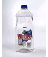 Vintage Windex Glass And Surface Cleaner 1994 Plastic Clear Star Prop Ad... - $21.29