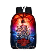 Stranger Things Theme Kids Backpack Daypack Schoolbag Main Scene - £24.04 GBP