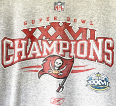 VTG Tampa Bay Bucs T Shirt Super Bowl Champions Reebok Mens XL (?) XXXVII 2003 - $41.61