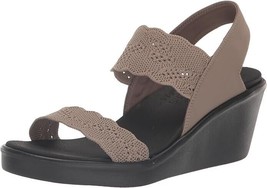 SKECHERS RUMBLE ON NEW CRUSH WOMEN&#39;S SANDALS SIZE 5 119601/DKTP - £30.92 GBP