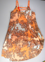 Sundance Multicolor Paisley 100% Silk Sleeveless High Low A Line Dress W... - £40.70 GBP