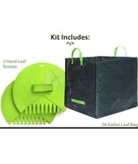 Leaf Claws with Hand Rake Scoops, 2 Bags 26 Gallon Foldable Bag, Ergonom... - $272.32 MXN