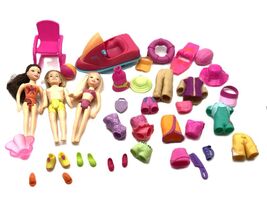 Polly Pocket Doll Set Polly Lila &amp; Rick Dolls, Clothing, Shoes, Accessor... - $24.95