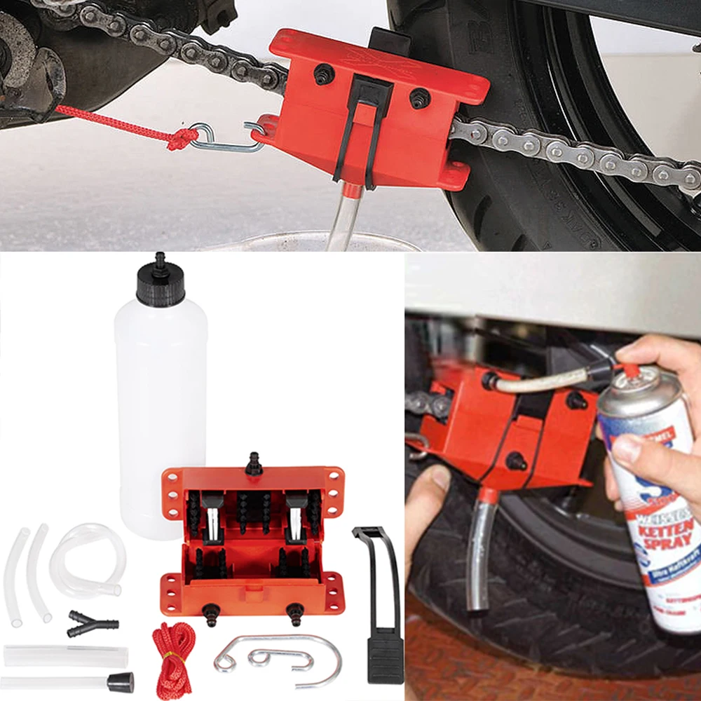 Chain Cleaner Mountain Cycling Cleaning Kit Portable Bicycle Chain Cleaner Bike - £10.56 GBP+