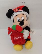 1999 Walt Disney World Exclusive Mickey Mouse Christmas Holiday 8" plush... - $24.70