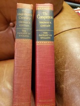 THOMAS COSTAIN LOT OF 2 * CONQUERORS &amp; MAGNIFICENT CENTURY * PAGEANT OF ... - £15.77 GBP