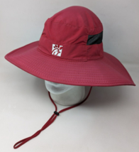 Chick Fil A Bucket Hat Team Member Red Sun Boonie Floppy One Size OOBE B... - $24.74