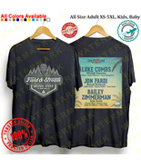 3 FIELD AND STREAM MUSIC FEST 2024 T-shirt All Size Adult S-5XL Kids Bab... - $23.00+