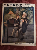 Rare ETUDE magazine April 1925 Edward Bok A. Buzzi-Peccia Maurice Rosenfeld - £17.26 GBP