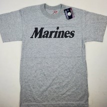 New With Tags Rothco Marines Logo Grey T-Shirt Size Small - $13.50