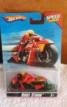hot wheels speed cycles night storm new - $15.99