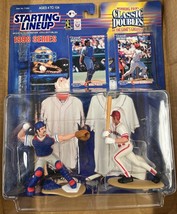 Starting Lineup Classic 1998 Series Mike Piazza &amp; Ivan Rodriguez - £6.28 GBP