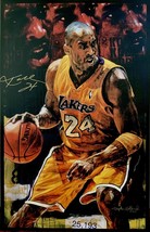 Kobe Bryant Signed 28x44 Canvas Painting AP 2/24 PSA/DNA Auto Grade PSA 10 - £40,091.76 GBP