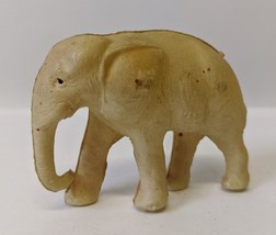 Vintage Antique Celluloid Small Mini Elephant Wild Animal Zoo Toy Figure - £14.38 GBP