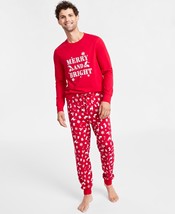 Matching Family Pajamas Men&#39;s Mix It Merry &amp; Bright Pajamas Set, - Merry - $15.20