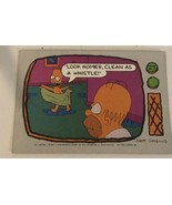 The Simpsons Trading Card 1990 #27 Bart Simpson Homer - £1.48 GBP