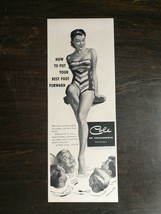 Vintage 1952 Cole of California Swimsuits Bathing Suit Full Page Origina... - $5.98