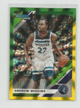 Andrew Wiggins (Minnesota) 2019-20 Panini Donuss Holo GREEN/YELLOW Laser #124 - £3.92 GBP